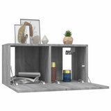 Vidaxl tv-hangmeubel 60x30x30 cm bewerkt hout grijs sonoma eikenkleur