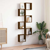Vidaxl wandschappen kubus 6 st 30x15x30 cm sonoma bruin eikenkleurig