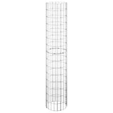Vidaxl Gabion Pole ronde Ø30x150 cm en acier galvanisé