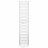 Vidaxl Gabion Pole ronde Ø30x150 cm en acier galvanisé