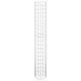 Vidaxl Gabion Pole ronde Ø30x200 cm en acier galvanisé