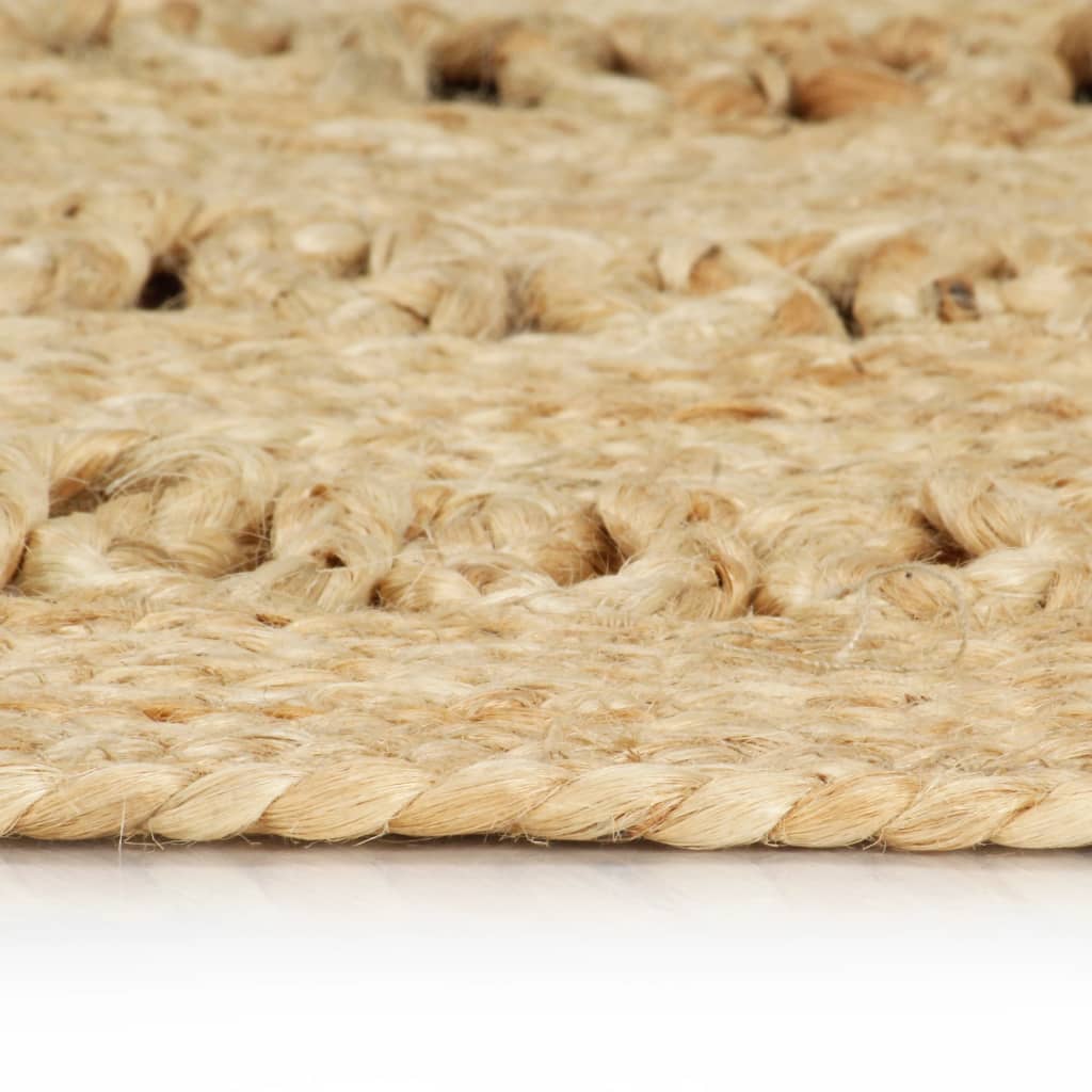 Tapis Vidaxl fait main 180 cm jute tressé
