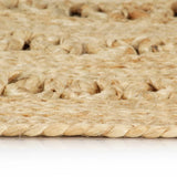 Tapis Vidaxl fait main 180 cm jute tressé