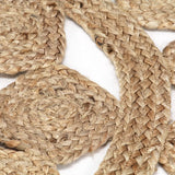 Vidaxl tapis à la main 240 cm Jute tressée