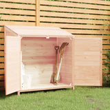 Vidaxl Garden Shed 102x52x112 cm Solid Pinewood