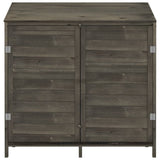 Vidaxl jardin hangar 102x52x112 cm Pine solide-bois-colorant -colored