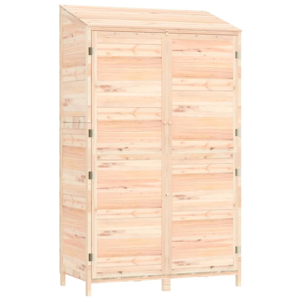 Vidaxl Garden Shed 102x52x174,5 cm Festkieferholz