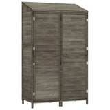 Vidaxl jardin hangar 102x52x174.5 cm Pine solide-bois anthracite -colored