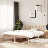 Vidaxl bedframe massief hout 135x190 cm double