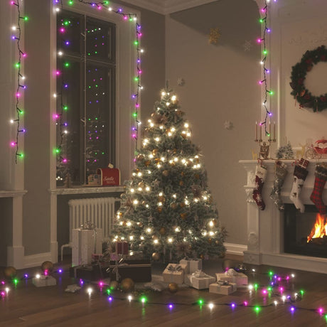 Vidaxl Garland Light avec 400 LED 40 M PVC PASTEL multi-colorants