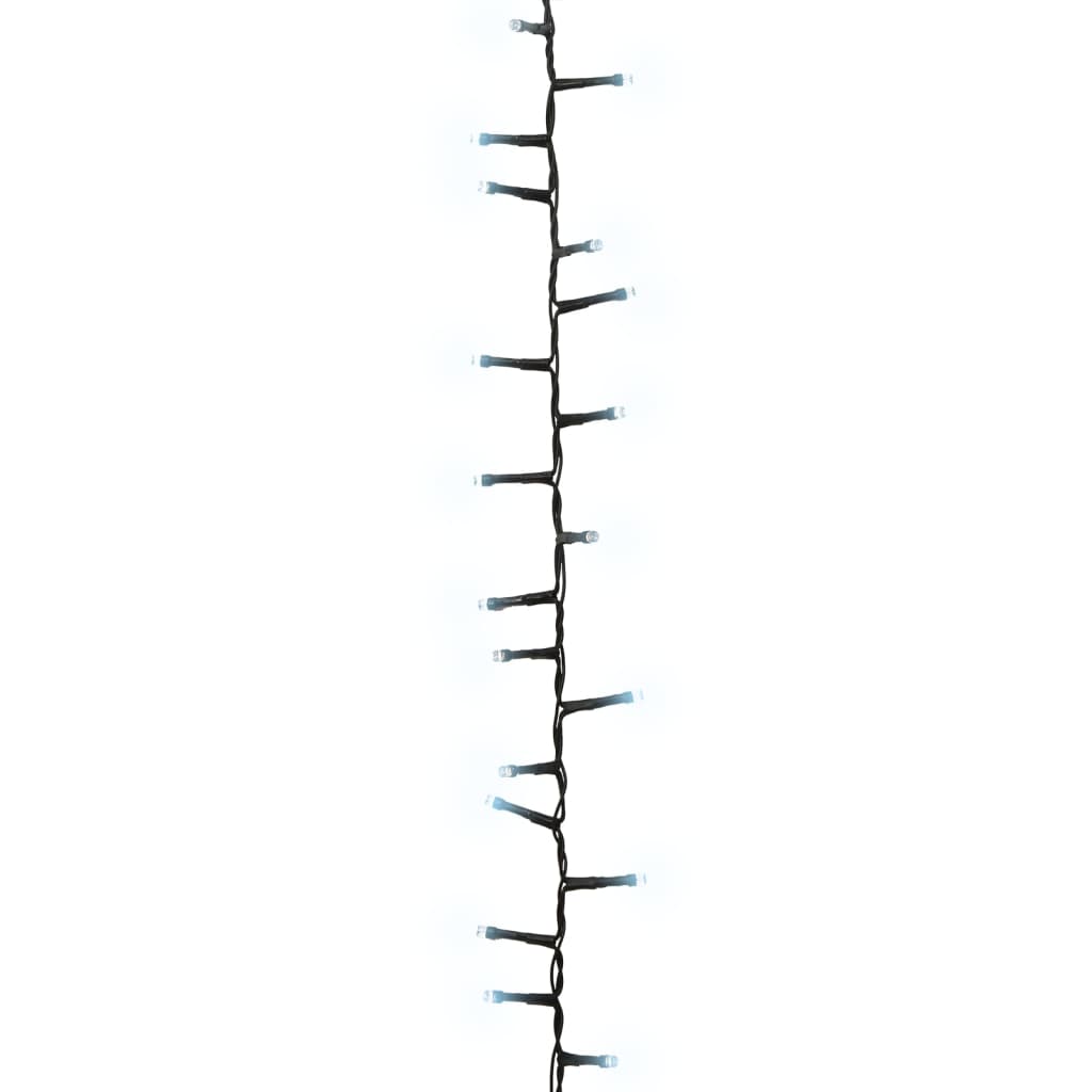 Vidaxl Garland Light Compact avec 400 LEDS 13 M PVC BLANC CHORD