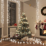 Vidaxl Garland Light Compact avec 3000 LEDS blanc froid 65 M PVC