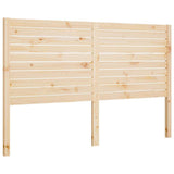 Vidaxl hoofdbord 126x4x100 cm massief grenenhout