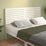 Vidaxl hoofdbord 141x4x100 cm massief grenenhout wit