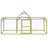 Vidaxl Chicken Coop 300x100x150 cm Pine solide imprégnée