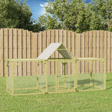 Vidaxl Chicken Coop 300x100x150 cm Pine solide imprégnée