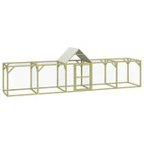 Vidaxl Chicken Coop 500x100x150 cm Pine solide imprégnée
