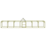 Vidaxl Chicken Coop 700x100x150 cm Pine solide imprégnée