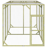 Vidaxl Chicken Coop 200x400x200 cm Pine solide imprégnée