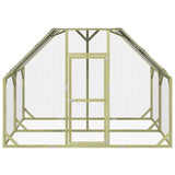 Vidaxl Poulet Coop 268x200x190 cm Pine solide imprégnée