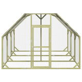 Vidaxl Poulet Coop 268x300x190 cm Pine solide imprégnée