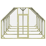 Vidaxl Chicken Coop 268x400x190 cm Pine solide imprégnée