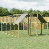 Vidaxl Chicken Coop 268x500x190 cm Pine solide imprégnée
