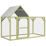 Vidaxl Chicken Coop 200x100x150 cm Pine solide imprégnée