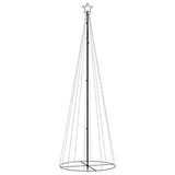 Vidaxl kegelkerstboom 310 LEDS 100x300 cm multi-colorant