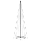 Vidaxl Kegelkerstboom 1134 LEDS BLUE 230X800 CM