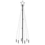 Vidaxl Christmas Tree avec broche au sol 108 LEDS multi-colorants 180 cm