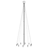 Vidaxl Christmas Tree avec broche de sol 310 LEDS blanc chaud 300 cm