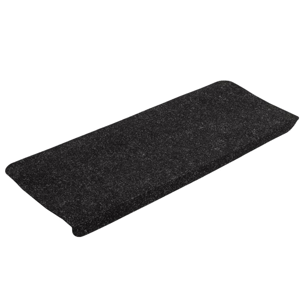 Vidaxl Stair Mats Self -fast 15 ST 65x24,5x3,5 cm Anthracite -farvet