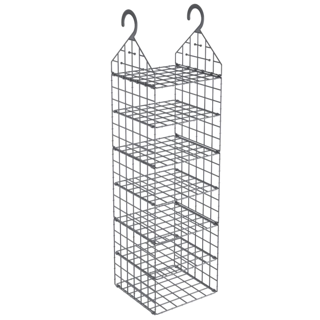 Vidaxl Cupboard Organizer hänger med 7 hyllor