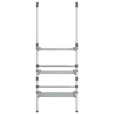 VidaXL étendoir 3 couches suspendu en aluminium