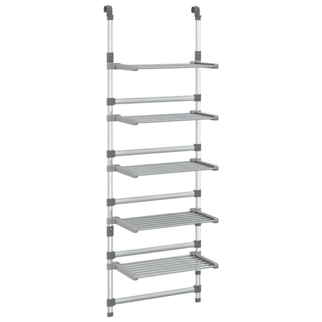 VidaXL étendoir 5 couches suspendu en aluminium