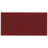 Paneles de pared Vidaxl 12 PCS 0.54 m² 30x15 cm Vino de tela rojo