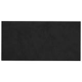 Vidaxl Wall panels 12 pcs 0.54 m² 30x15 cm velvet black