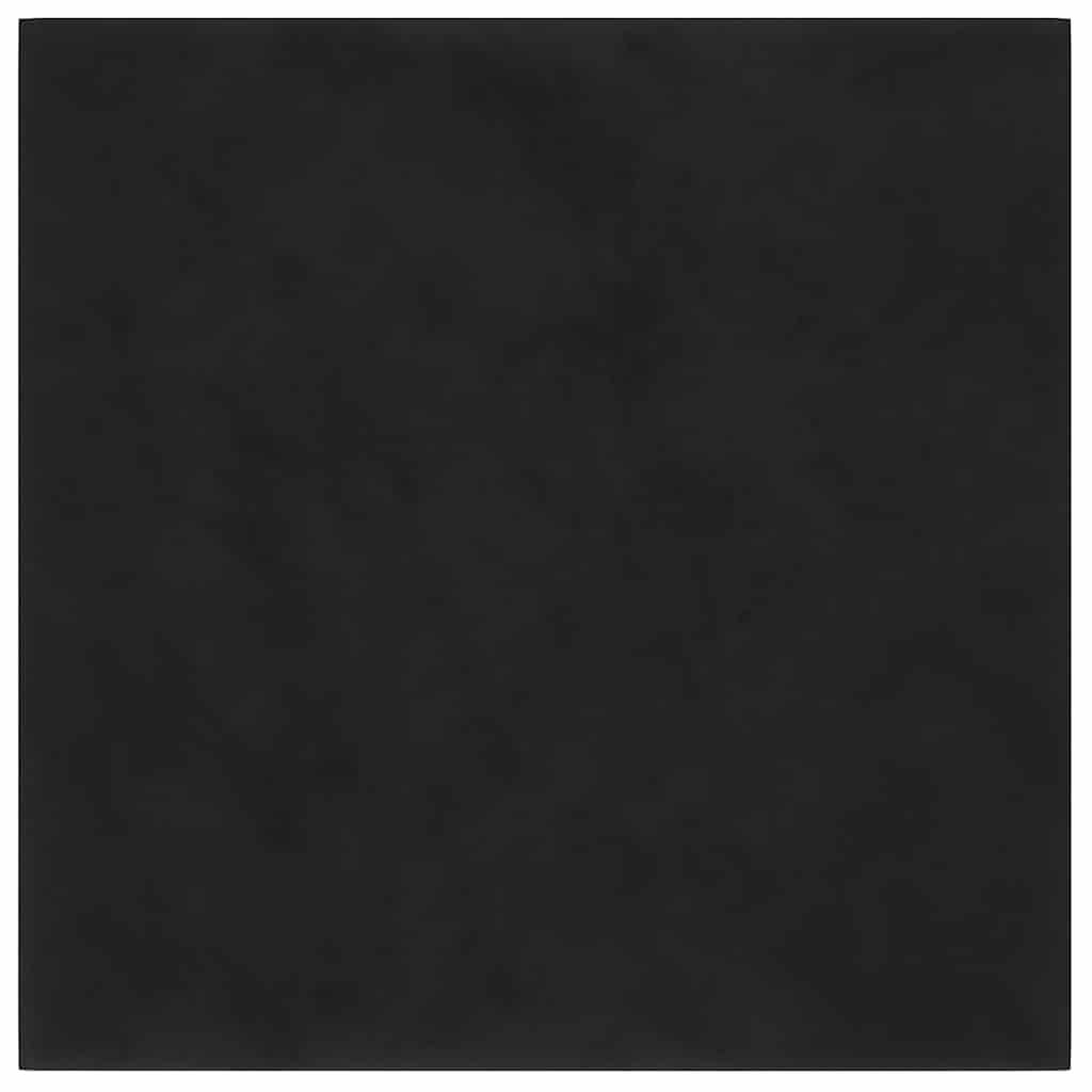 Panneaux muraux vidaxl 12 st 1,08 m² 30x30 cm en velours noir