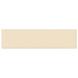 Panneaux muraux Vidaxl 12 ST 1,08 m² 60x15 cm Crème de tissu -Colore