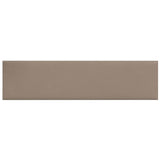 Panneaux muraux vidaxl 12 st 1,08 m² 60x15 cm art en cuir cappuccinocolide