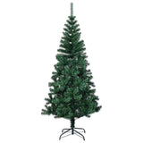 Vidaxl Kunstkerstboom avec des extrémités irisées 120 cm en PVC vert