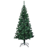 Vidaxl kunstkerstboom avec des extrémités irisées 240 cm en PVC vert