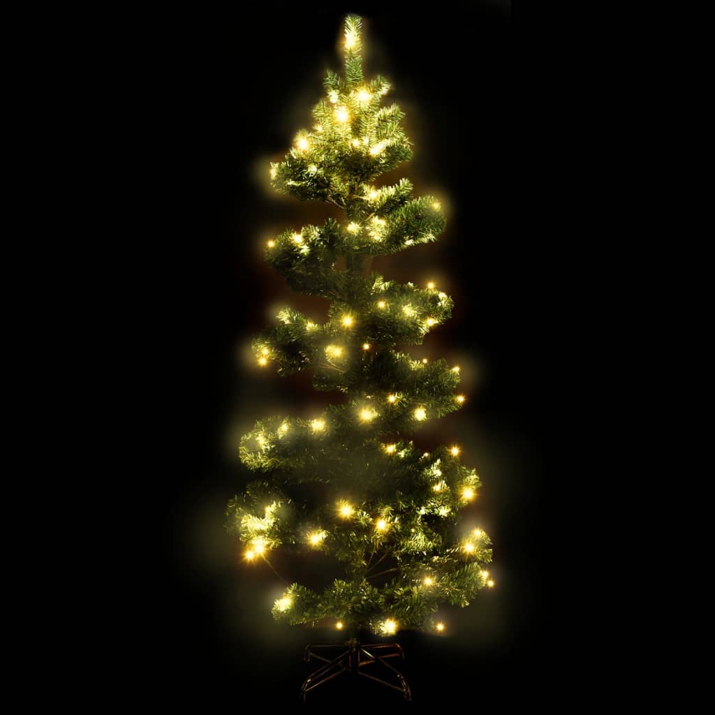 Vidaxl Kunstkerstboom con illuminazione e verde pvc da 150 cm standard