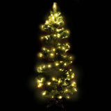 Vidaxl kunstkerstboom avec l'éclairage et le vert PVC standard de 150 cm