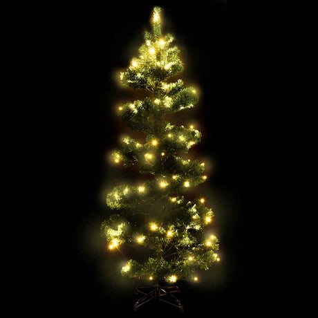 Vidaxl kunstkerstboom avec l'éclairage et le vert PVC standard de 150 cm