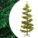 Vidaxl Kunstkerstboom avec l'éclairage et le vert PVC de 180 cm standard