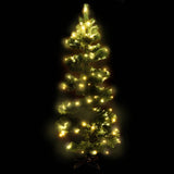 Vidaxl Kunstkerstboom con illuminazione e verde standard da 180 cm in PVC