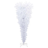 Vidaxl kunstkerstboom avec un blanc standard 150 cm blanc