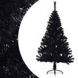 Vidaxl kunstkerstboom avec noire en PVC standard 120 cm